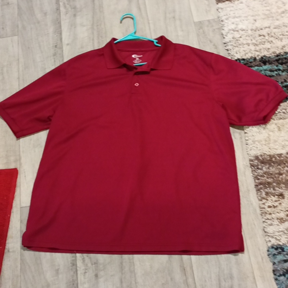 Mens Shirt Shortsleeve Collared top 3X Athletic PREMIUM SPORTWEAR